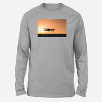 Thumbnail for Amazing Drone in Sunset Designed Long-Sleeve T-Shirts