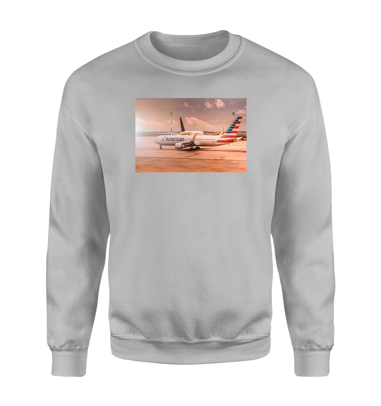 American Airlines Boeing 767 Designed Sweatshirts