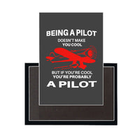 Thumbnail for If You're Cool You're Probably a Pilot Designed Magnets