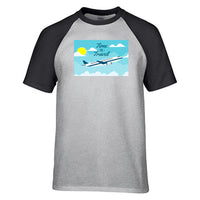 Thumbnail for Time to Travel Designed Raglan T-Shirts