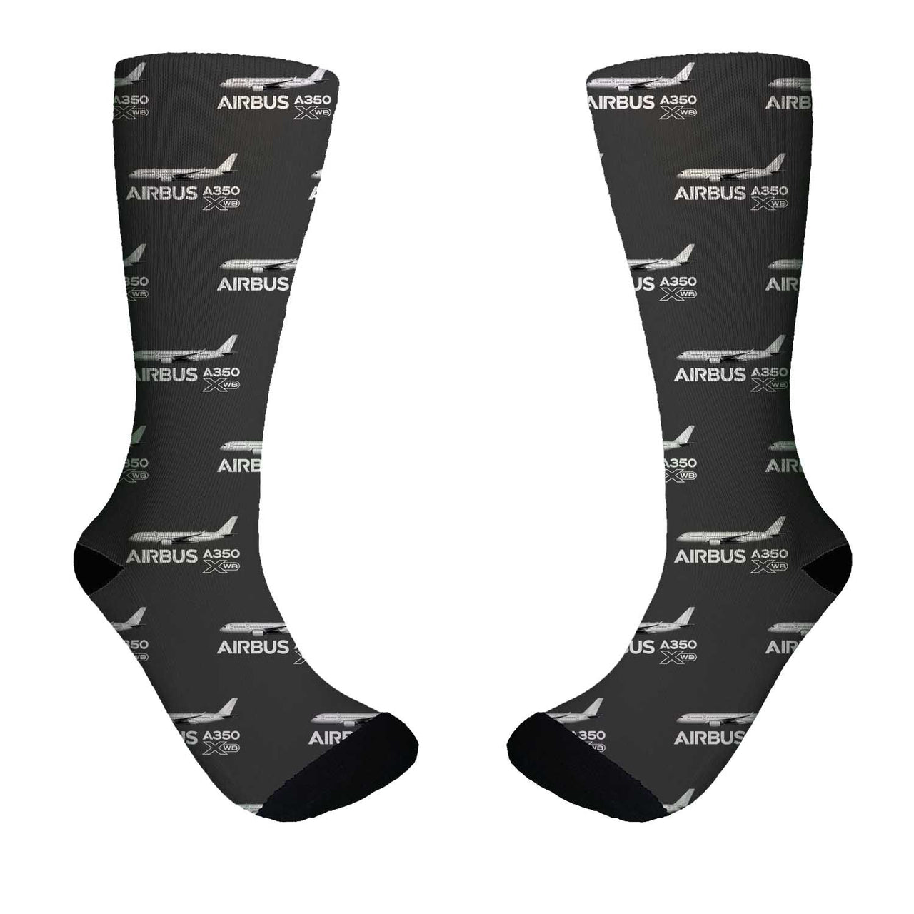 The Airbus A350 WXB Designed Socks