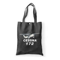 Thumbnail for The Cessna 172 Designed Tote Bags