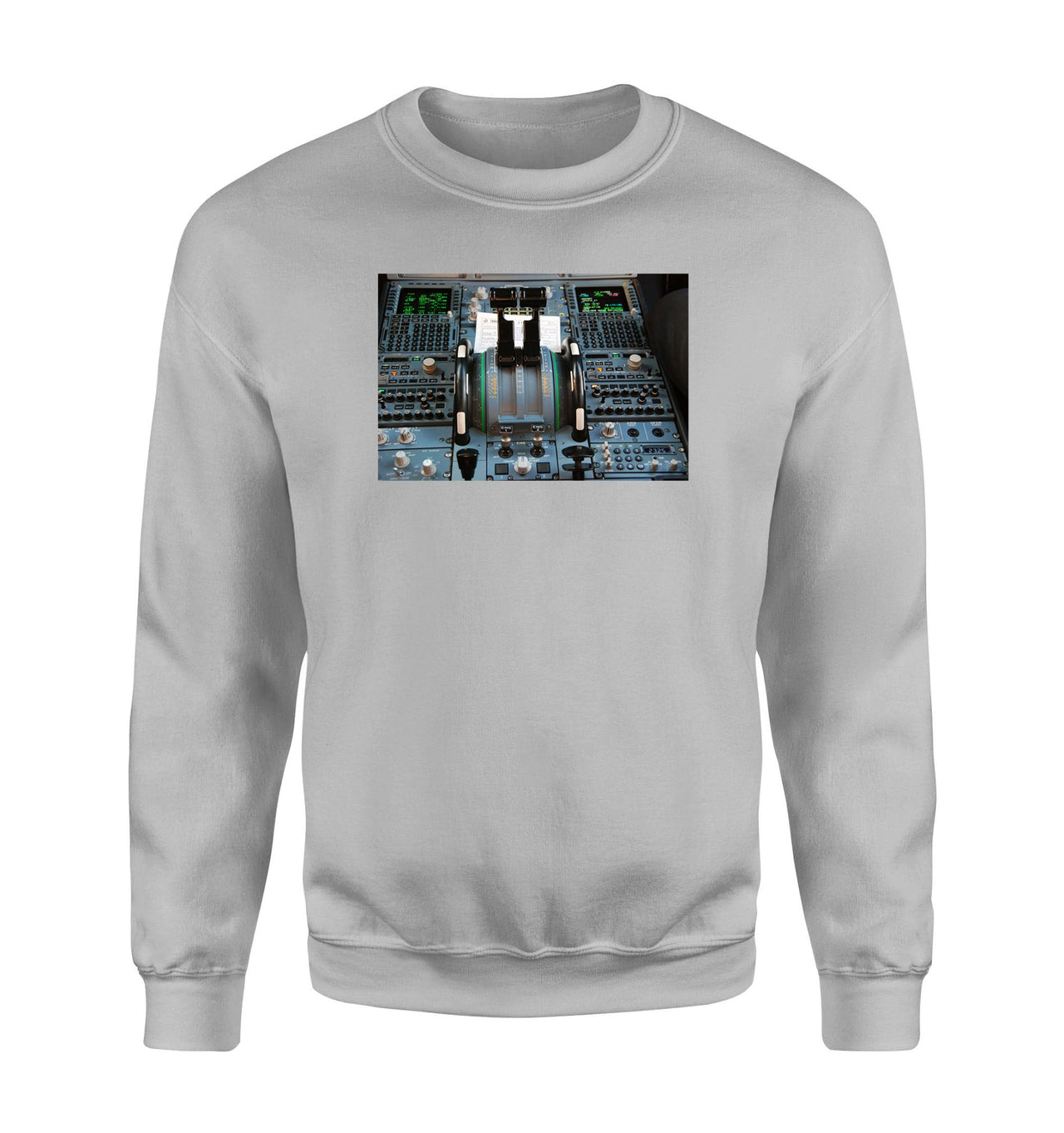 Airbus A320 Cockpit Designed Sweatshirts