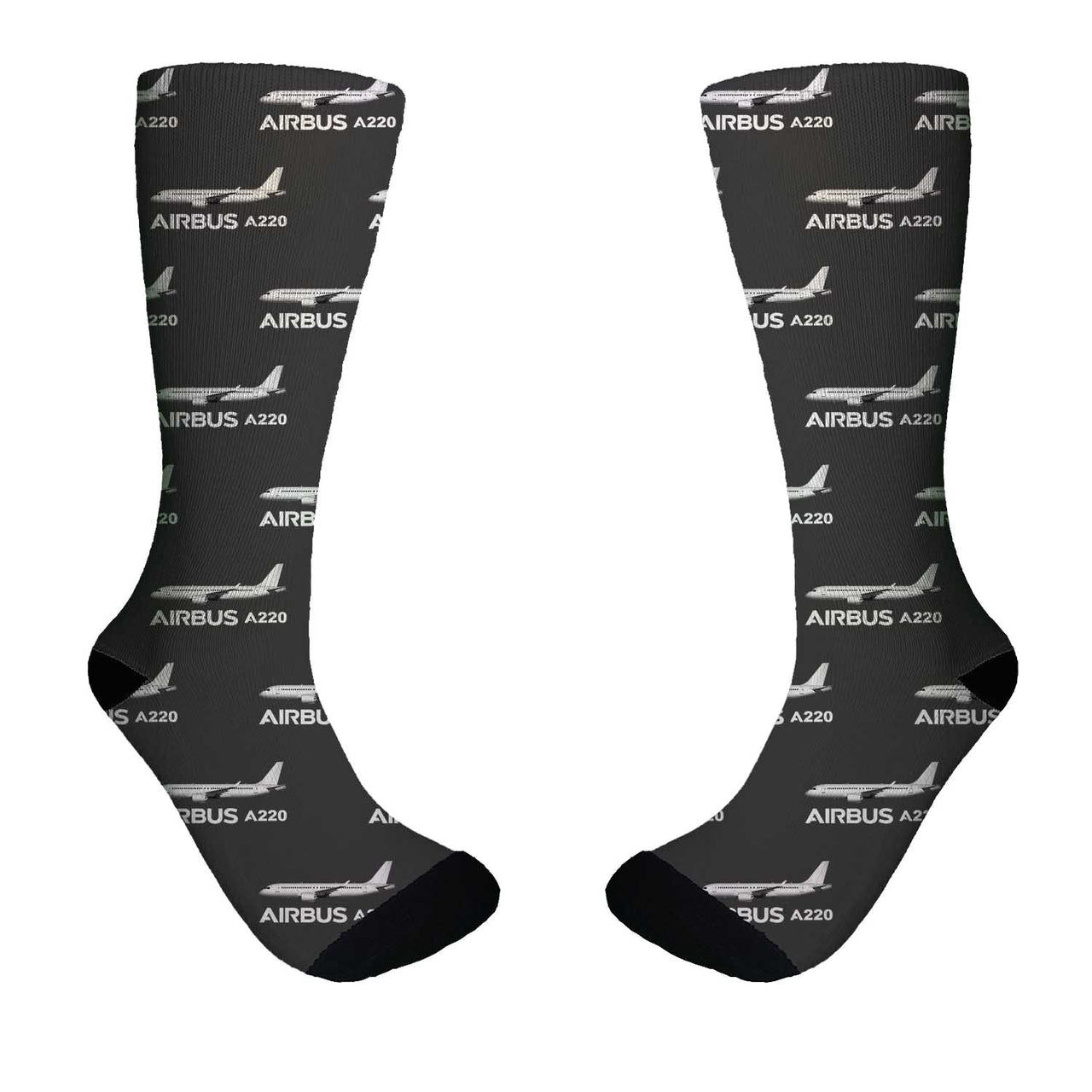 The Airbus A220 Designed Socks