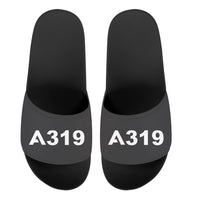 Thumbnail for A319 Flat Text Designed Sport Slippers