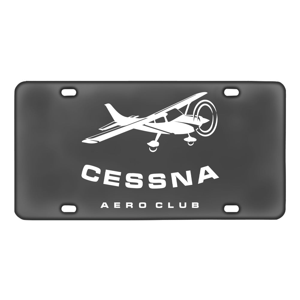 Cessna Aeroclub Designed Metal (License) Plates