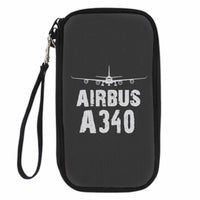 Thumbnail for Airbus A340 & Plane Designed Travel Cases & Wallets