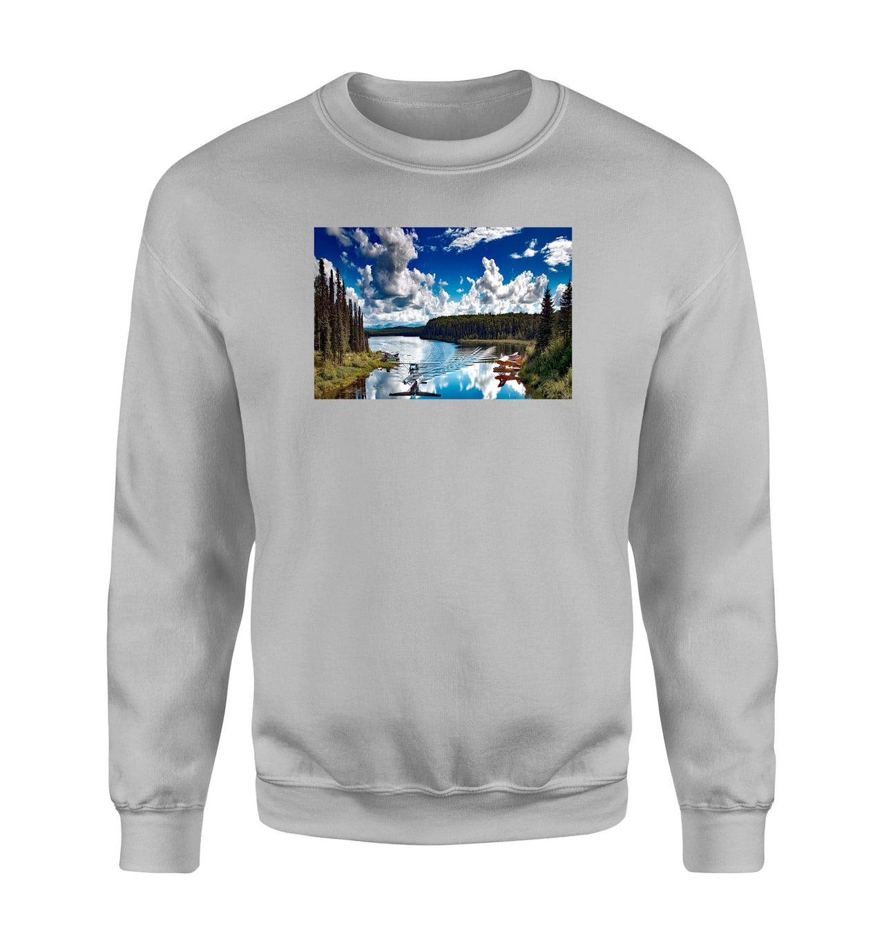 Amazing Scenary & Sea Planes Designed Sweatshirts