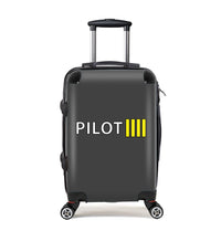 Thumbnail for Pilot & Stripes (4 Lines) Designed Cabin Size Luggages