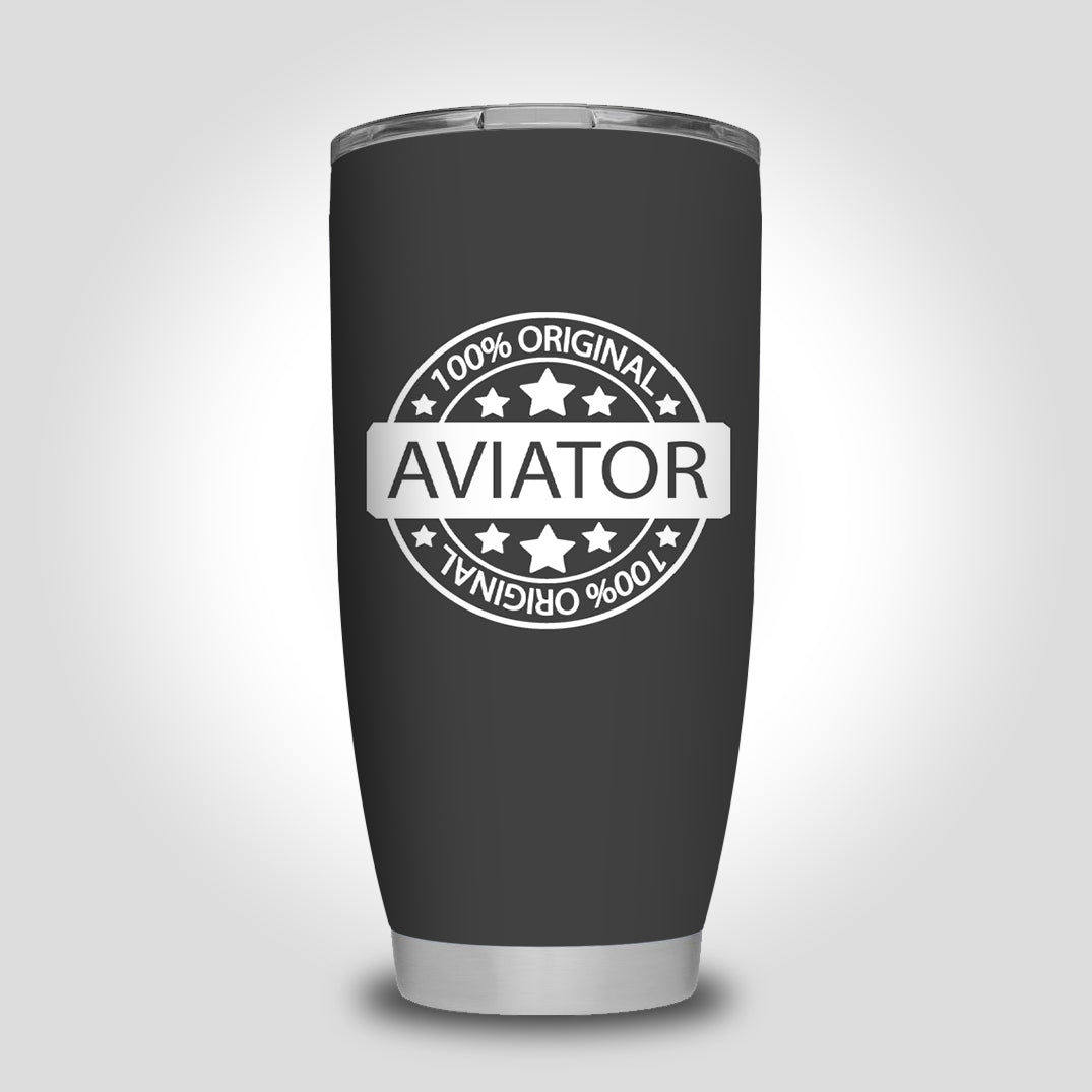 100 Original Aviator Designed Tumbler Travel Mugs