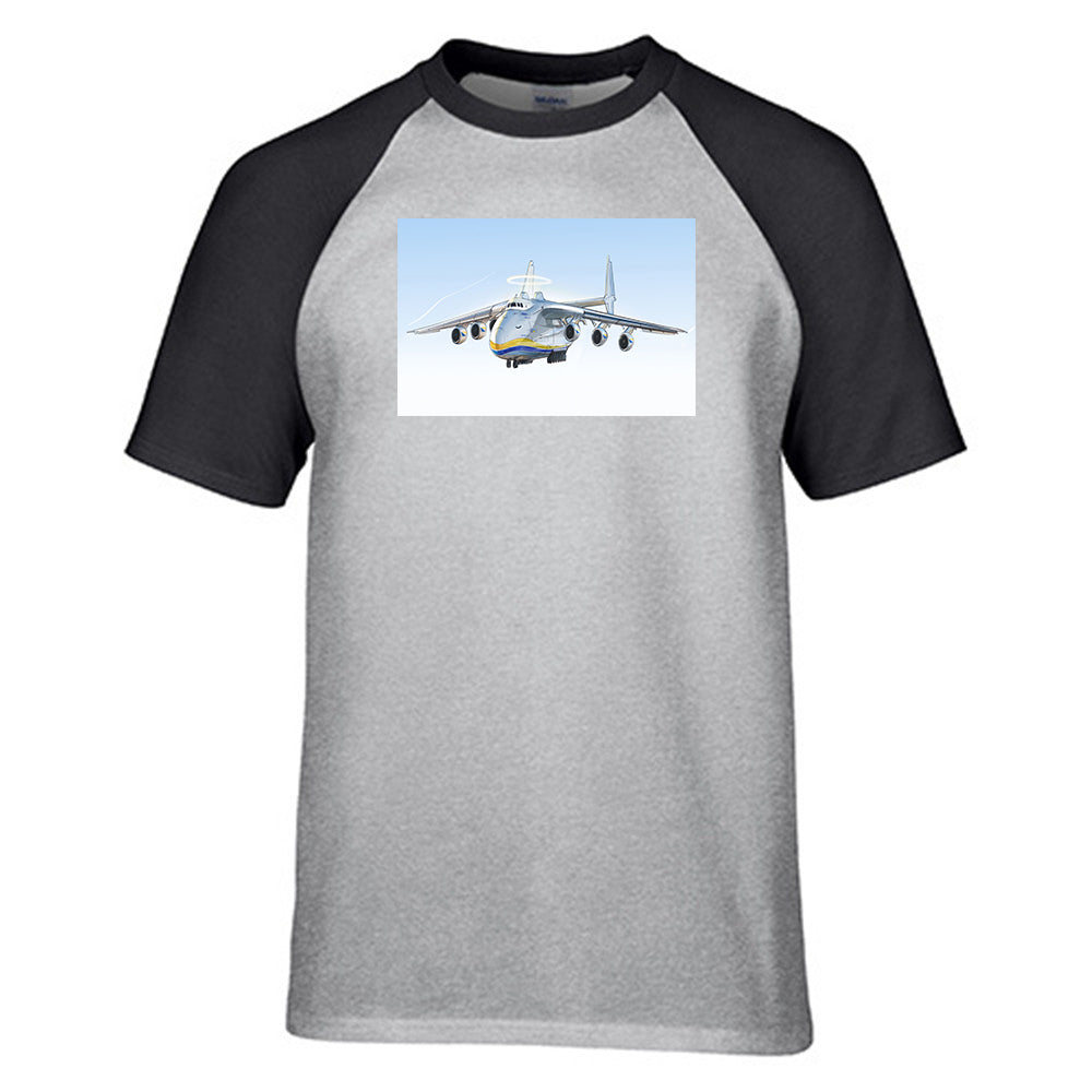 Antonov 225 (52) Designed Raglan T-Shirts