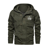 Thumbnail for Cessna 172 & Plane Designed Cotton Jackets