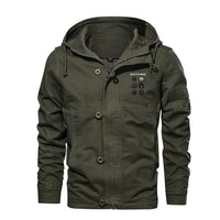 Thumbnail for Pilot's 6 Pack Designed Cotton Jackets