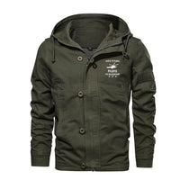 Thumbnail for People Fly Planes Pilots Fly Helicopters Designed Cotton Jackets