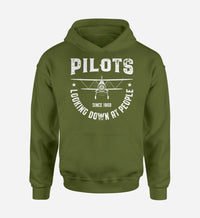 Thumbnail for Pilots Looking Down at People Since 1903 Designed Hoodies