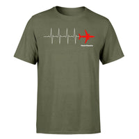 Thumbnail for Aviation Heartbeats Designed T-Shirts