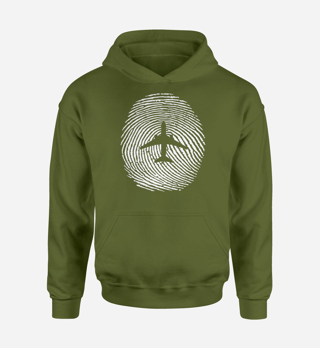 Aviation Finger Print Designed Hoodies