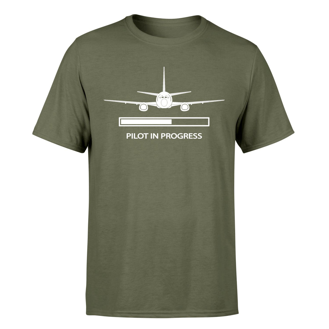 Pilot In Progress Designed T-Shirts