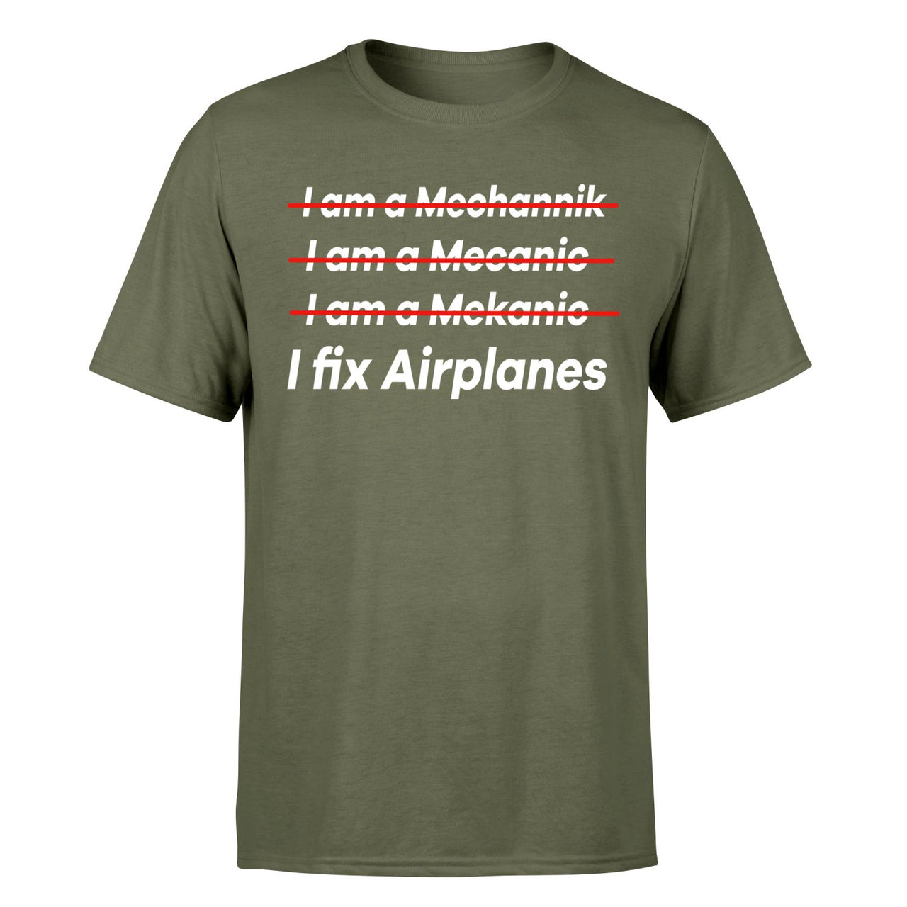 I Fix Airplanes Designed T-Shirts