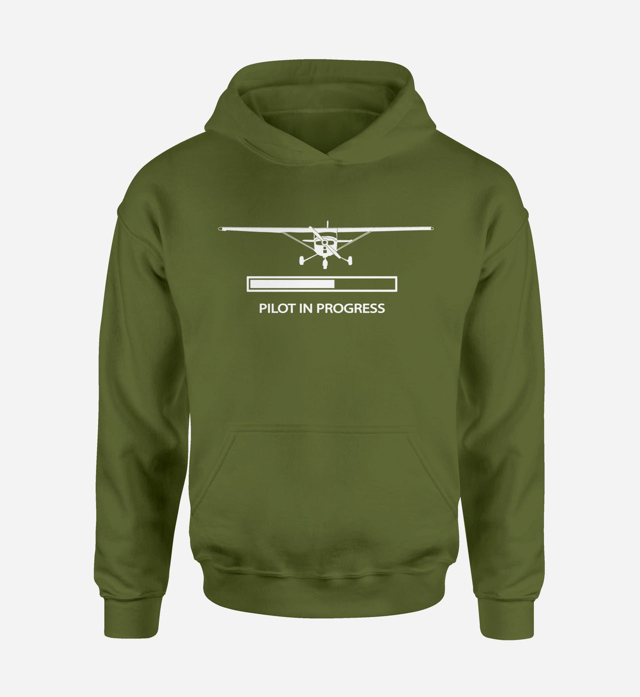 Pilot In Progress (Cessna) Designed Hoodies