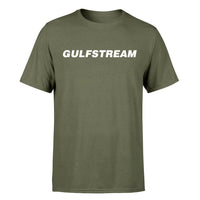 Thumbnail for Gulfstream & Text Designed T-Shirts