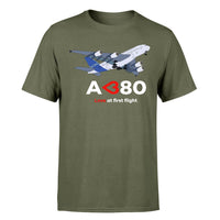 Thumbnail for Airbus A380 Love at first flight Designed T-Shirts