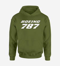 Thumbnail for Boeing 787 & Text Designed Hoodies