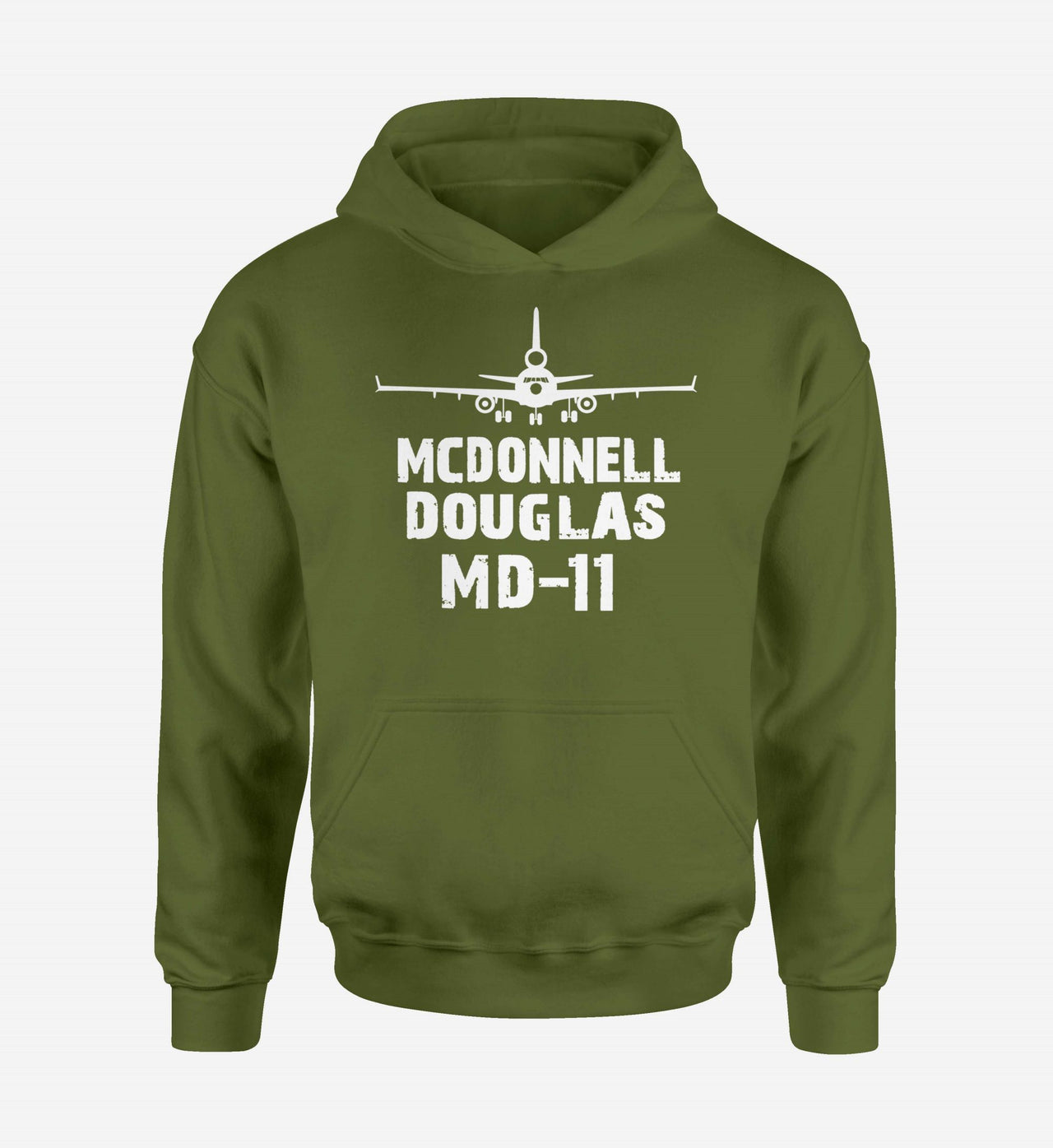 McDonnell Douglas MD-11 & Plane Designed Hoodies