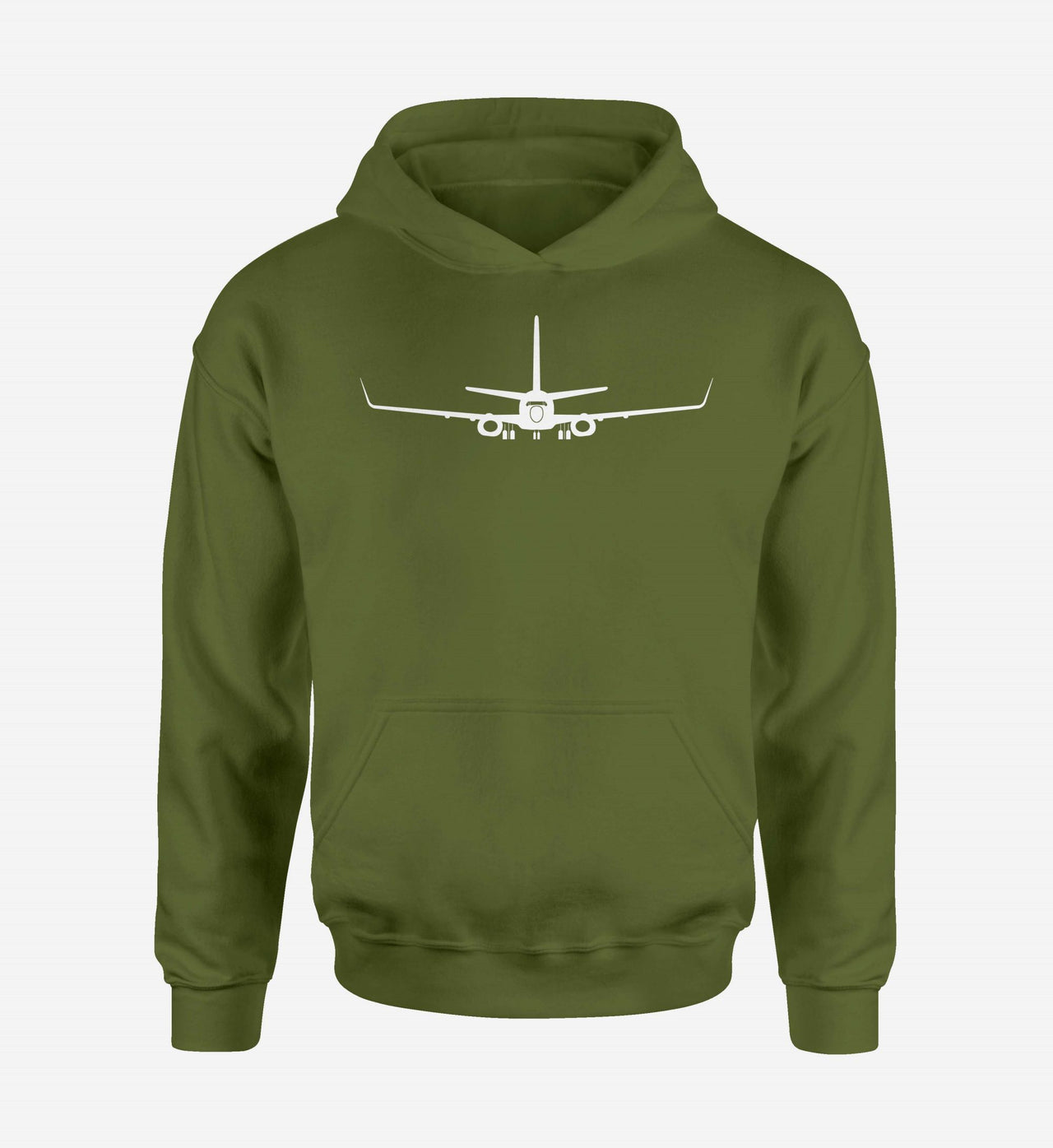 Boeing 737-800NG Silhouette Designed Hoodies