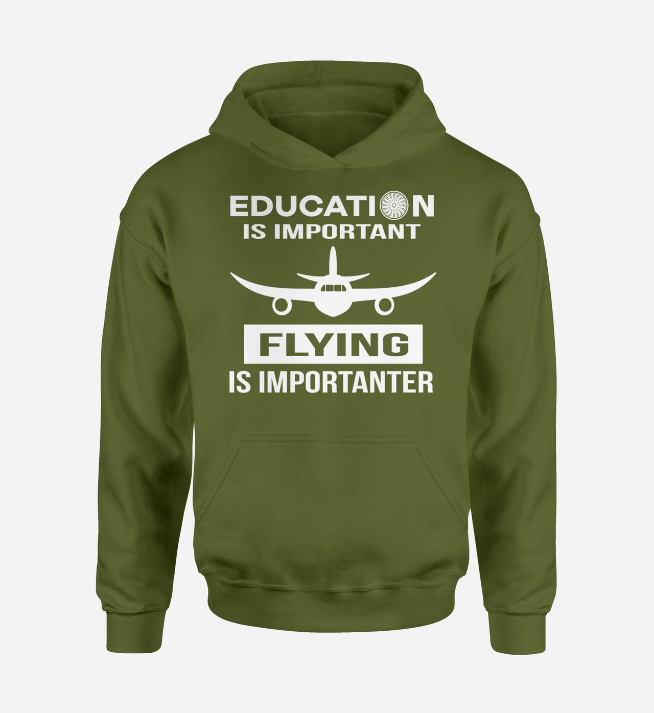 Flying is Importanter Designed Hoodies