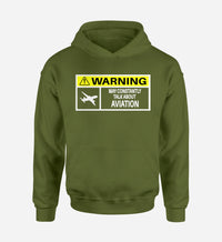 Thumbnail for Warning May Constantly Talk About Aviation Designed Hoodies