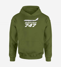 Thumbnail for The Boeing 747 Designed Hoodies