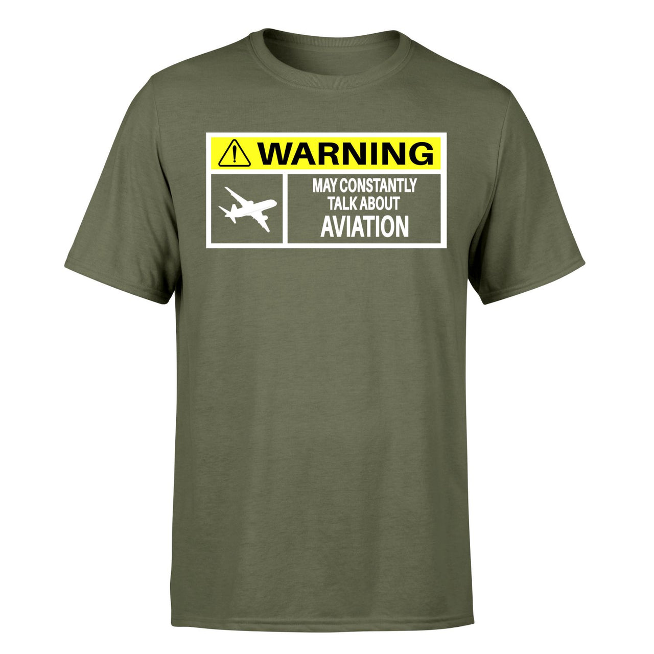 Warning May Constantly Talk About Aviation Designed T-Shirts