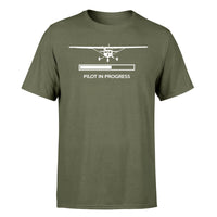 Thumbnail for Pilot In Progress (Cessna) Designed T-Shirts
