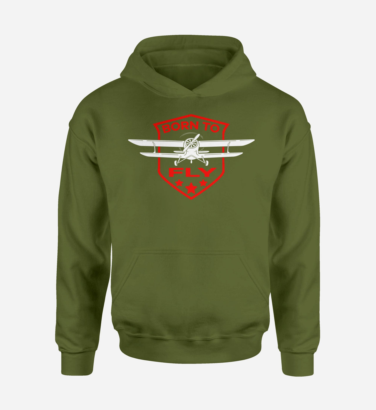 Born To Fly Designed Designed Hoodies