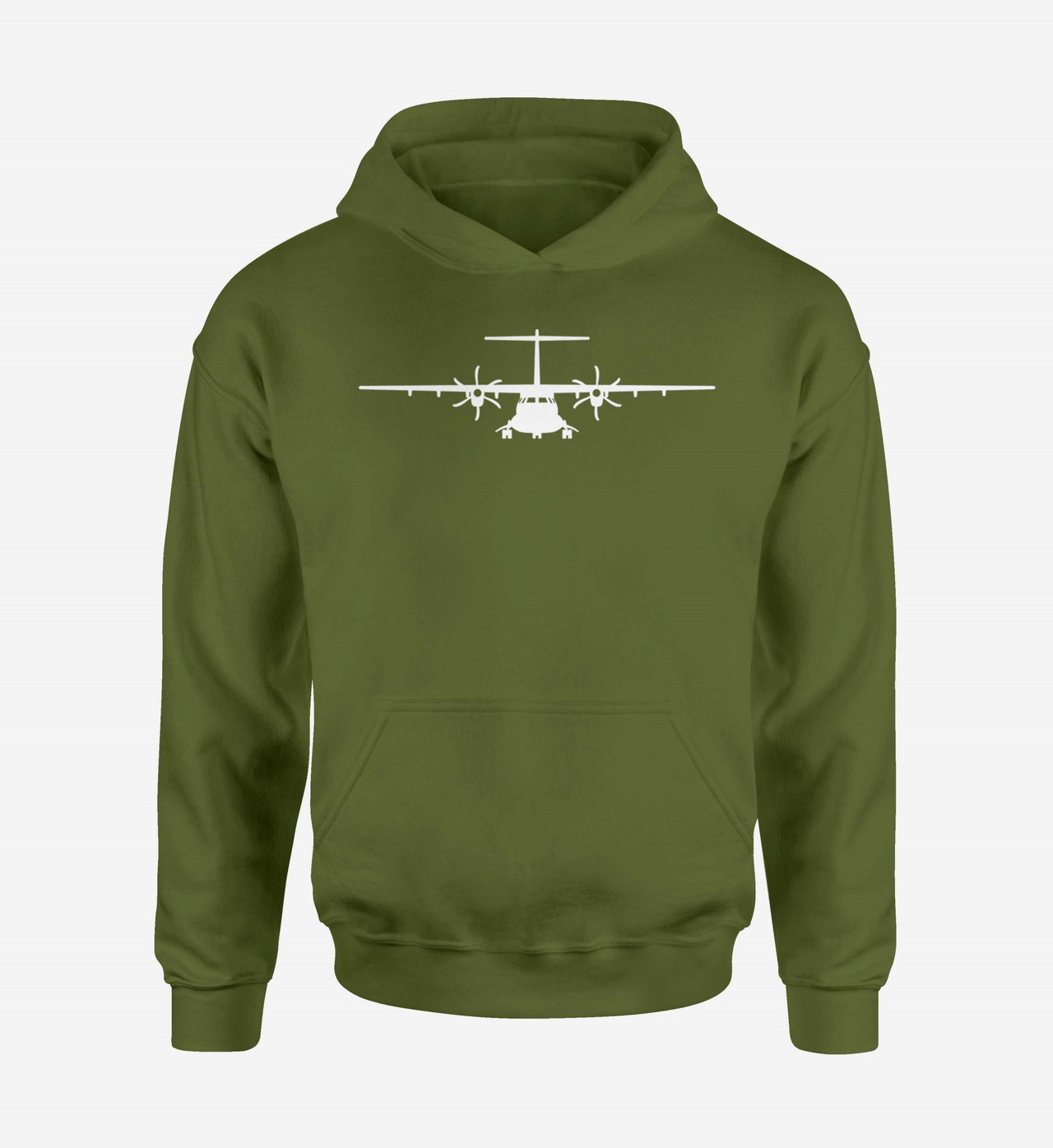 ATR-72 Silhouette Designed Hoodies