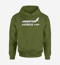 Thumbnail for The Airbus A380 Designed Hoodies