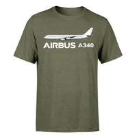 Thumbnail for The Airbus A340 Designed T-Shirts