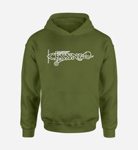 Thumbnail for Special Cessna Text Designed Hoodies