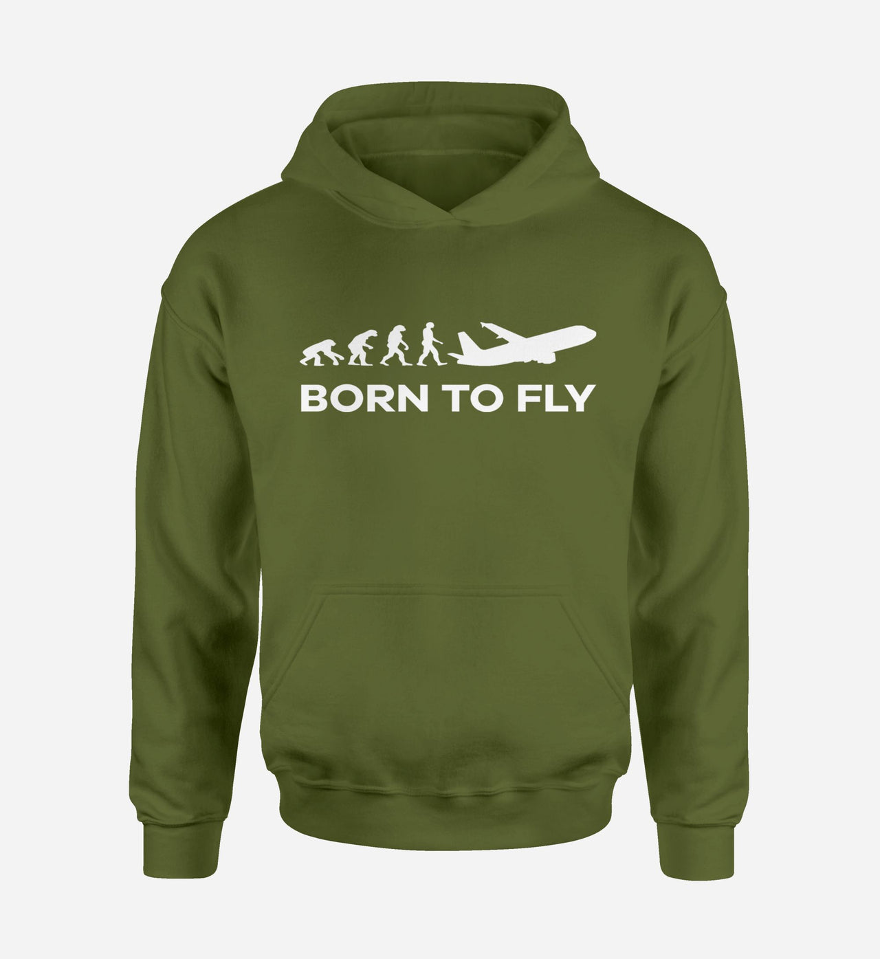 Born To Fly Designed Hoodies