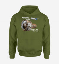 Thumbnail for Airbus A320 & V2500 Engine Designed Hoodies