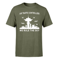 Thumbnail for Air Traffic Controllers - We Rule The Sky Designed T-Shirts