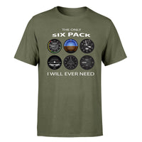 Thumbnail for The Only Six Pack I Will Ever Need Designed T-Shirts