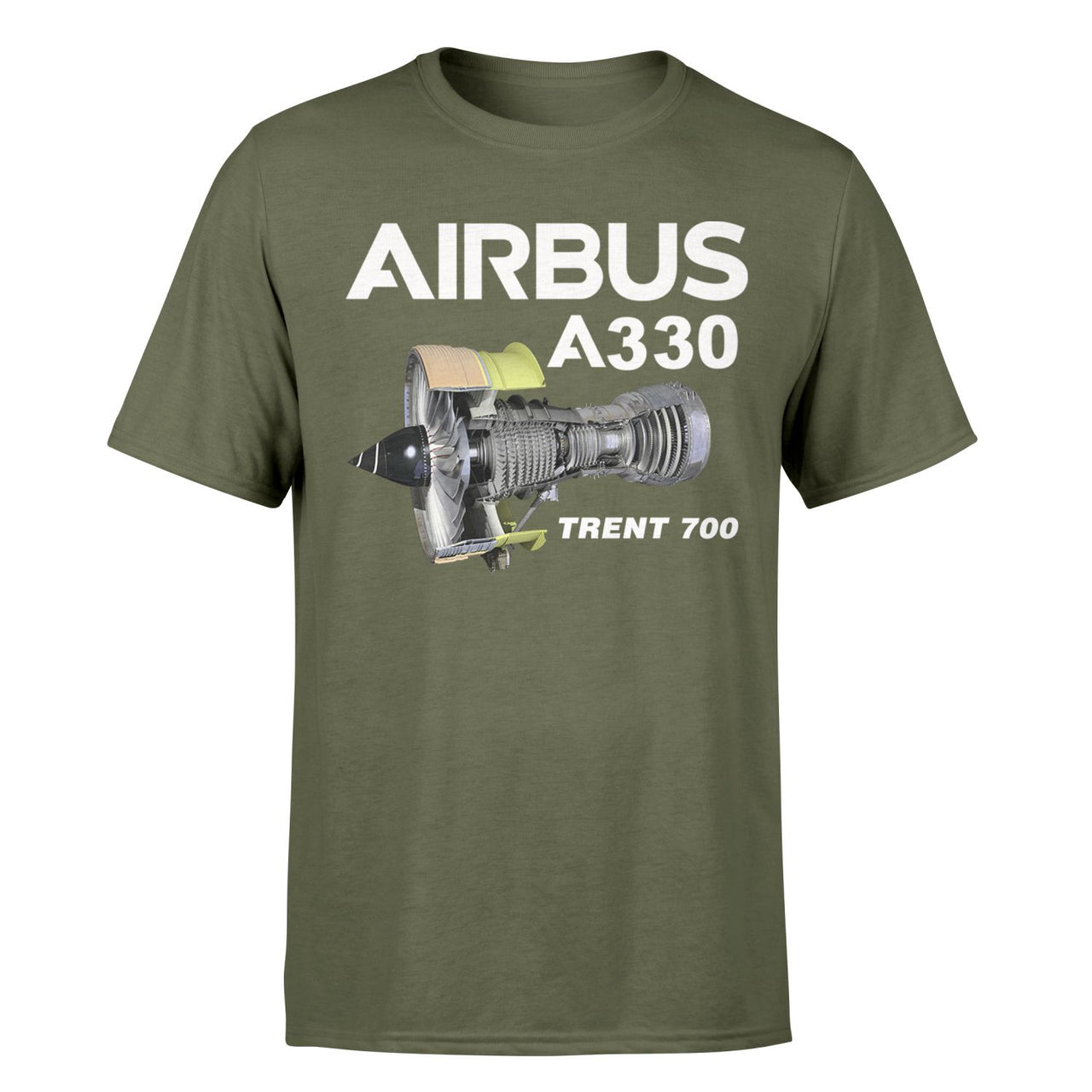 Airbus A330 & Trent 700 Engine Designed T-Shirts