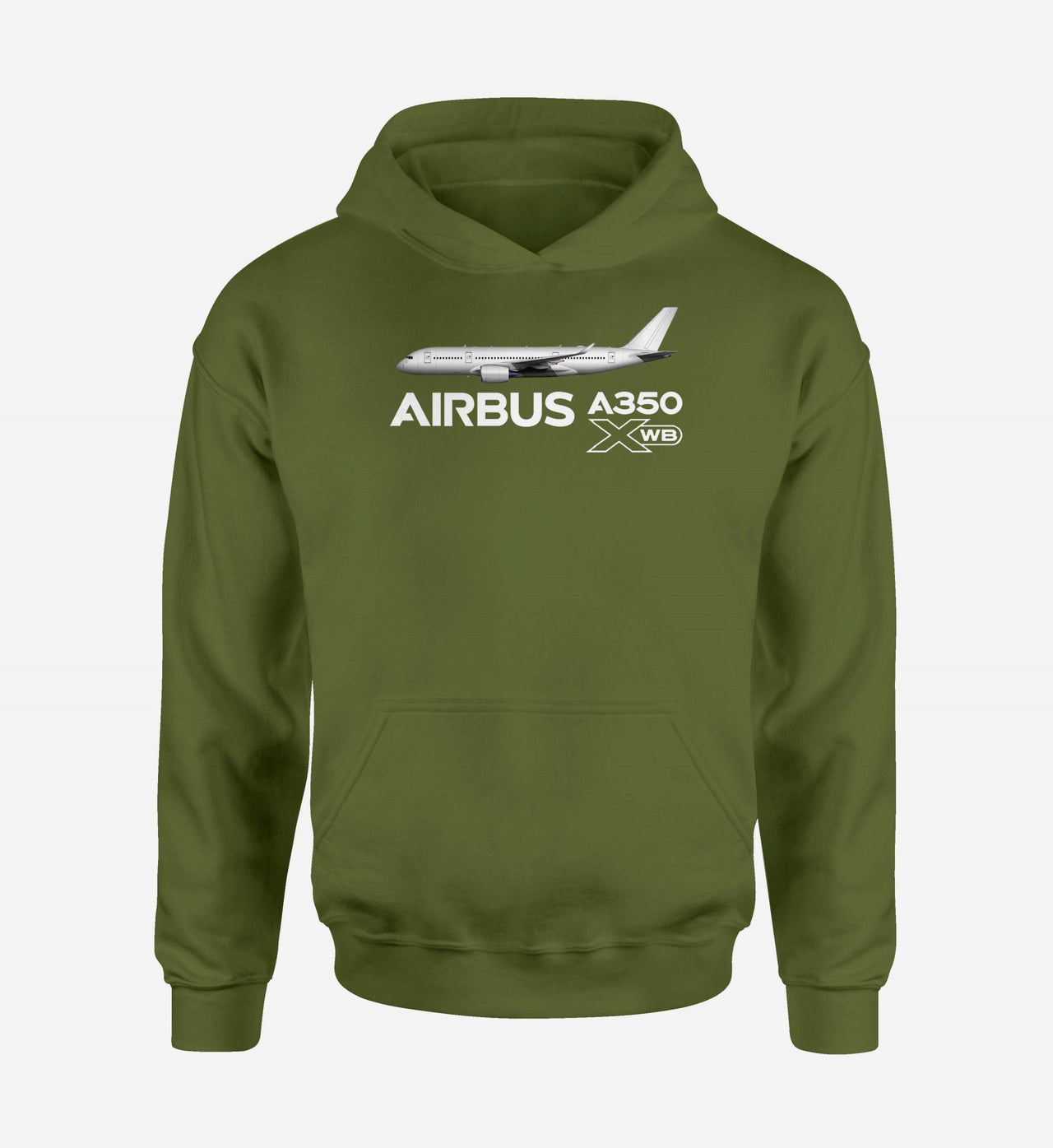 The Airbus A350 WXB Designed Hoodies