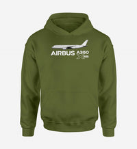 Thumbnail for The Airbus A350 WXB Designed Hoodies
