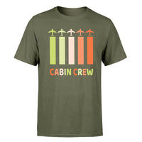 Thumbnail for Colourful Cabin Crew Designed T-Shirts