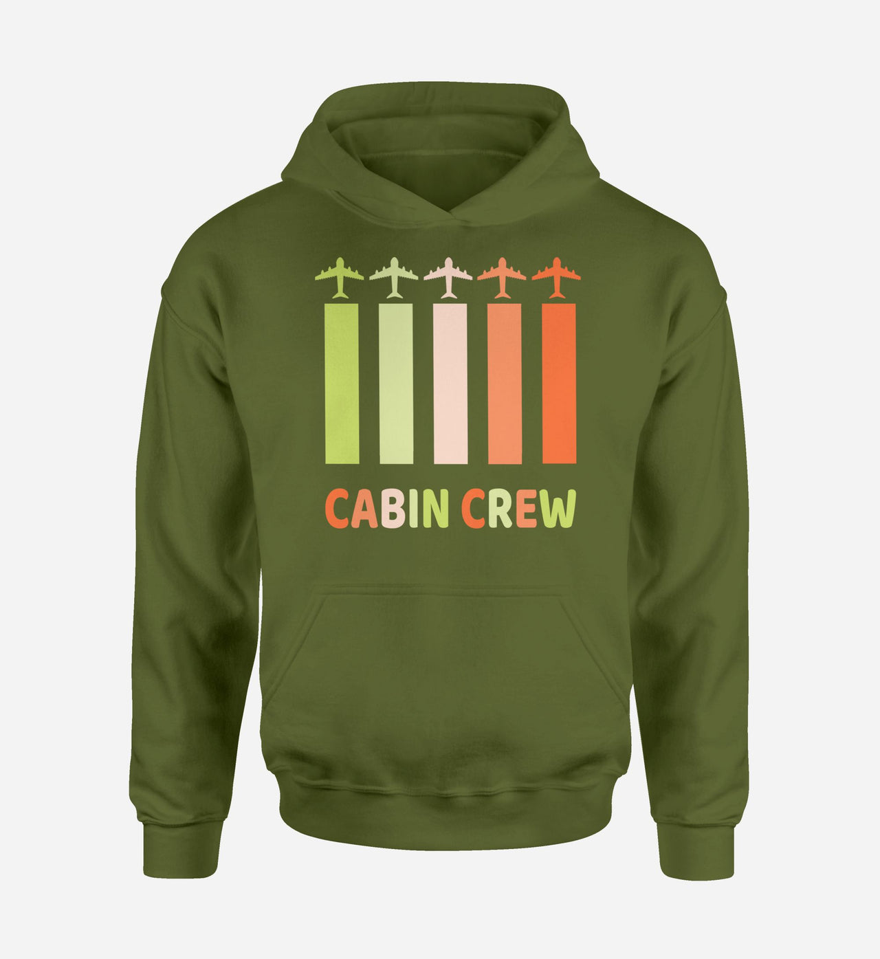 Colourful Cabin Crew Designed Hoodies