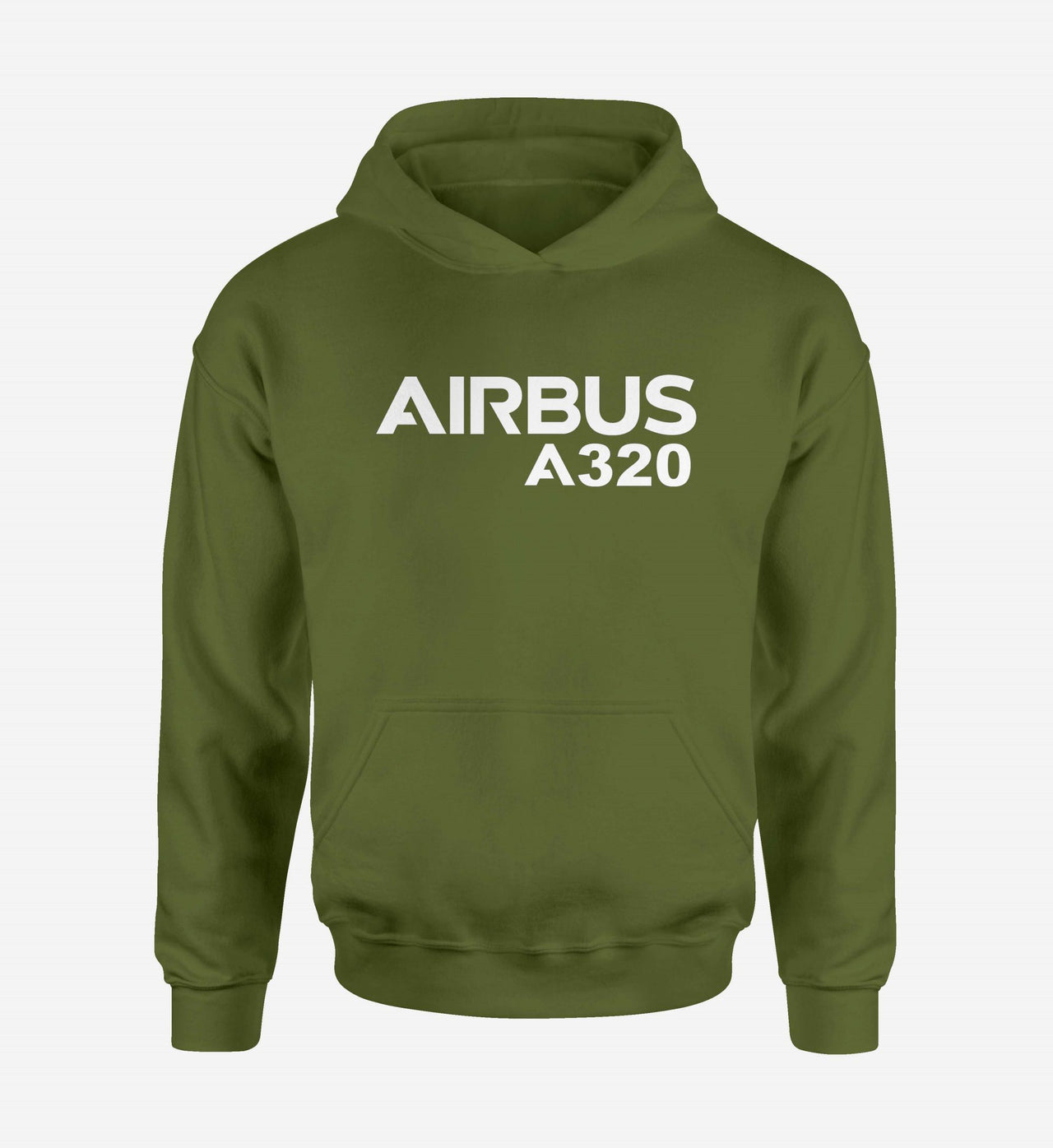 Airbus A320 & Text Designed Hoodies