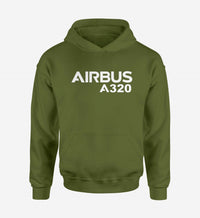 Thumbnail for Airbus A320 & Text Designed Hoodies